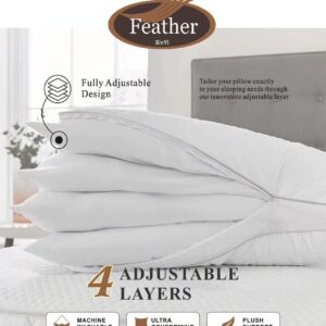 4 layers feather Pillow (Hotel Collection)