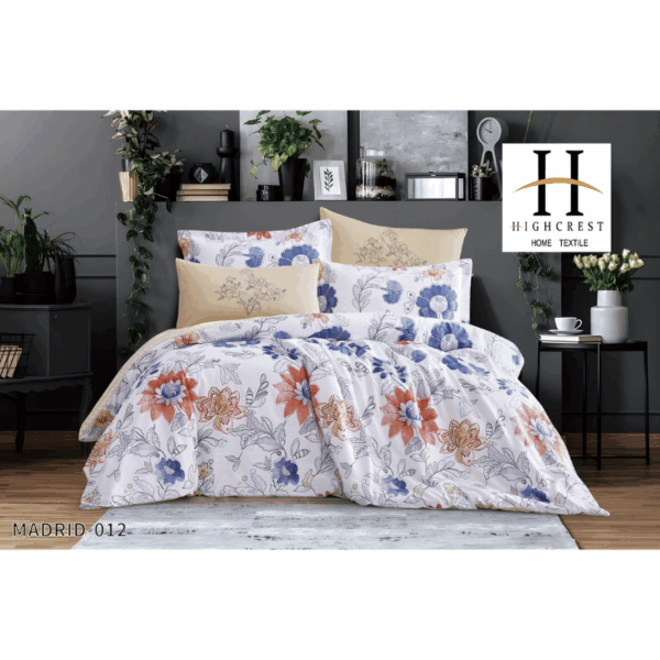 Madrid Duvet Cover Set 6 pcs printed Cotton - Image 12