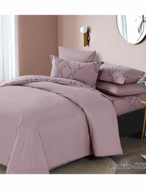 Calvin Duvet Cover Set 6 pcs printed Cotton