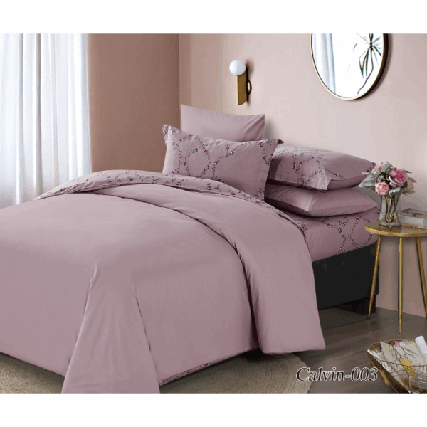 Calvin Duvet Cover Set 6 pcs printed Cotton