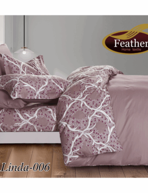 Linda Duvet Cover Set 6 pcs printed Cotton