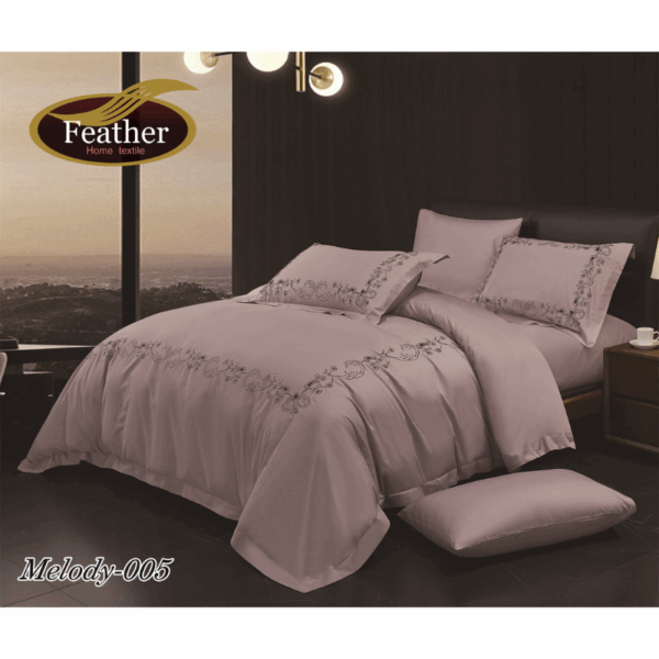 Melody Duvet Cover Set 6 pcs Embroidery Cotton