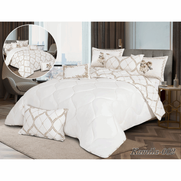 Kamila comforter Set 4 pcs Cotton - Image 2