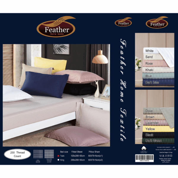 Tiffany Bed Sheet Cotton Hotel Cotton - Image 3