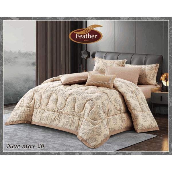 New May comforter Set 6 pcs Printed Cotton - Image 3