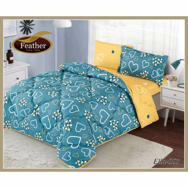 Ella comforter Set 4 pcs Cotton - Image 2
