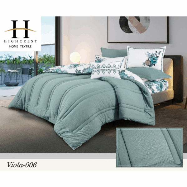 Veola comforter Set 7 pcs crip Cotton - Image 3