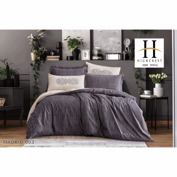 Madrid Duvet Cover Set 6 pcs printed Cotton - Image 4