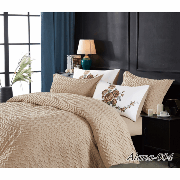 Alana Duvet Cover Set 6 pcs Crip Cotton - Image 4