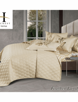 Feather Land Bed Spread Set 4 pcs Printed Cotton