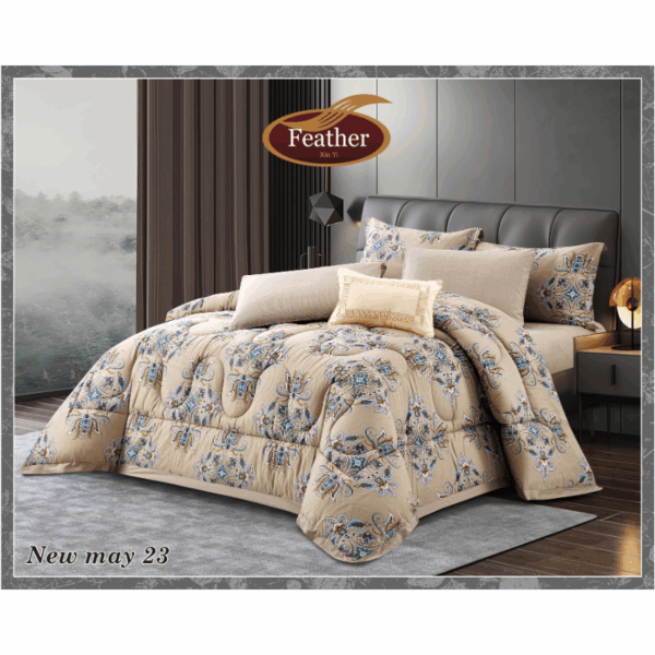 New May comforter Set 6 pcs Printed Cotton - Image 5
