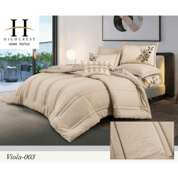 Veola comforter Set 7 pcs crip Cotton - Image 5