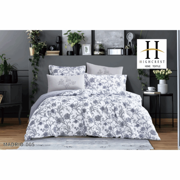 Madrid Duvet Cover Set 6 pcs printed Cotton - Image 6