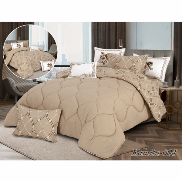 Kamila comforter Set 7pcs Printed Cotton - Image 5
