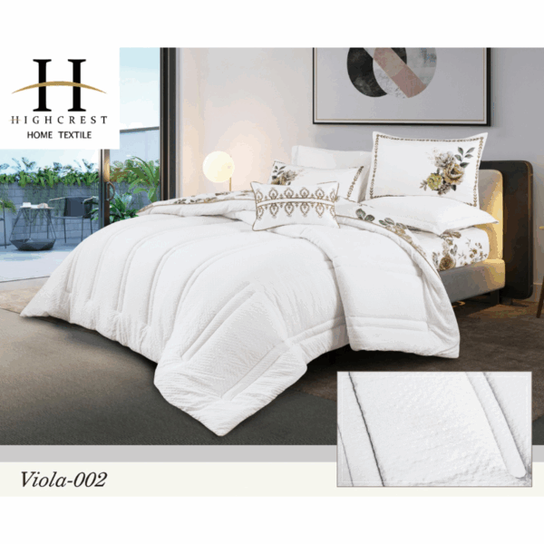 Veola comforter Set 7 pcs crip Cotton - Image 6