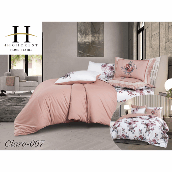 Clara Duvet Cover Set 6 pcs Printed Cotton - Image 5