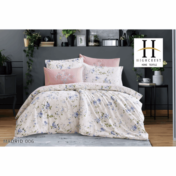 Madrid Duvet Cover Set 6 pcs printed Cotton - Image 7