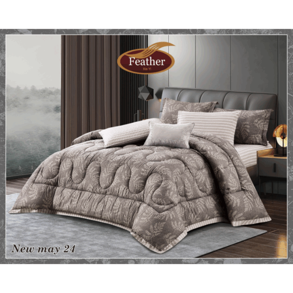 New May comforter Set 6 pcs Printed Cotton - Image 7