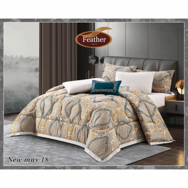 New May comforter Set 6 pcs Printed Cotton - Image 8