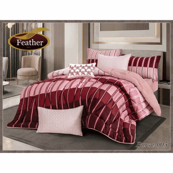 Bursa comforter Set 8 pcs Printed Cotton - Image 3