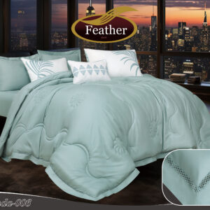 Brenda Comforter Set 7 pcs with Lace
