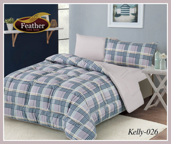 Kelly comforter Set 4 pcs Printed Cotton - Image 13