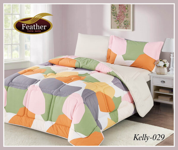 Kelly comforter Set 4 pcs Printed Cotton - Image 14
