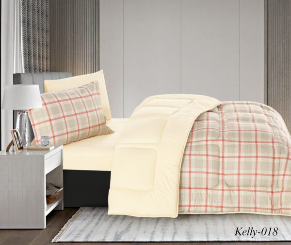 Kelly comforter Set 4 pcs Printed Cotton - Image 6