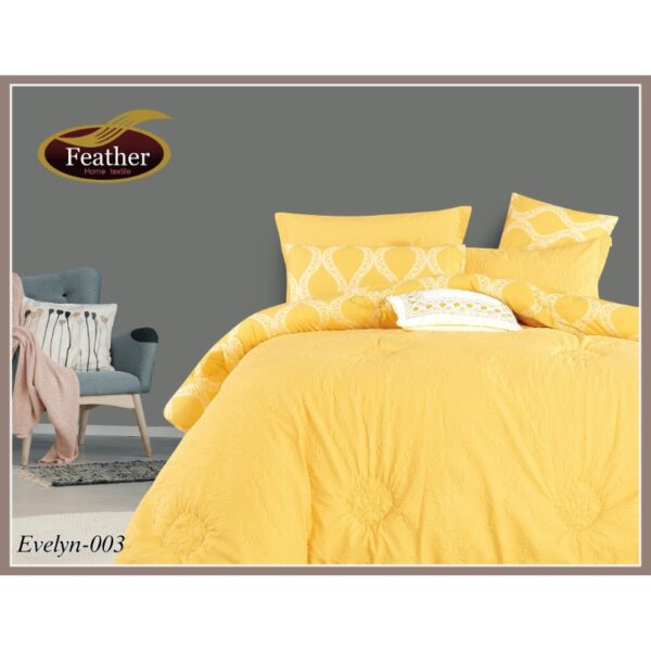 Eveleyn comforter Set 4 pcs Cotton Crip