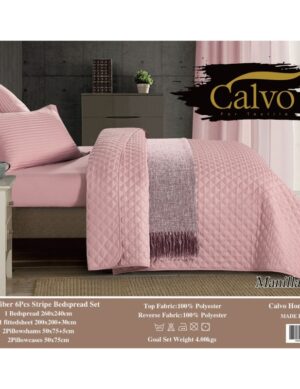 Manilla Bed Spread Set 4pcs Hotel Microfiber