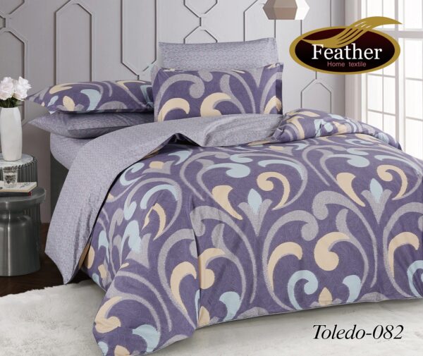 Toledo Duvet Cover Set 6 pcs printed Cotton